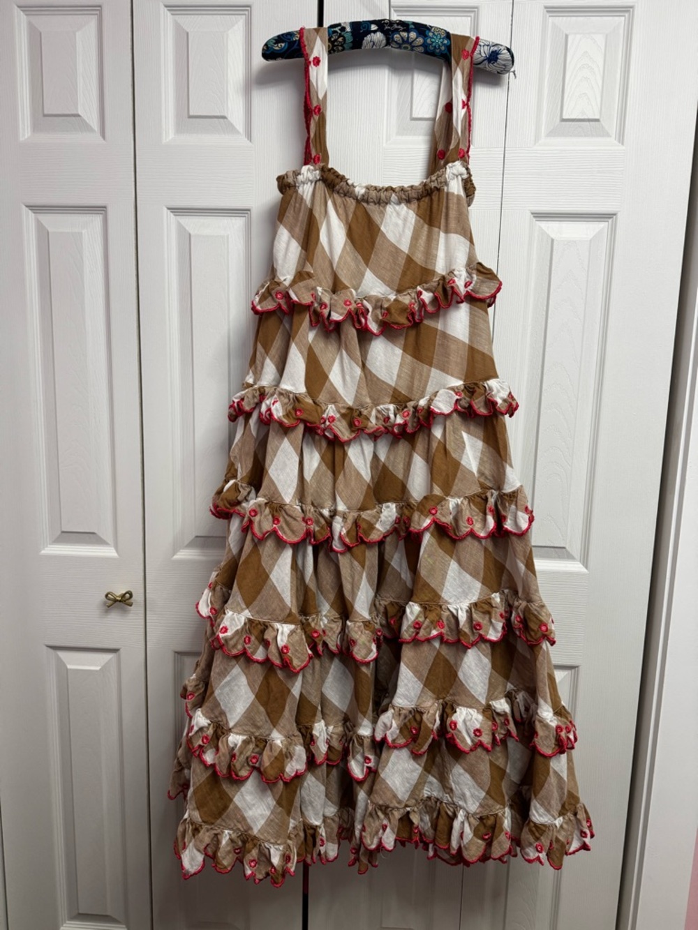 Innika Choo Frill Iva Biigdress Maxi - Ruffles Tier Dress size 2 - Picture 2 of 16